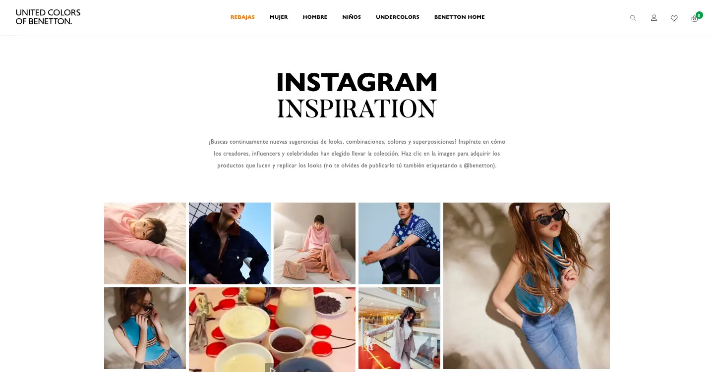 Cómo incrustar Instagram feeds en la Web de tu eCommerce