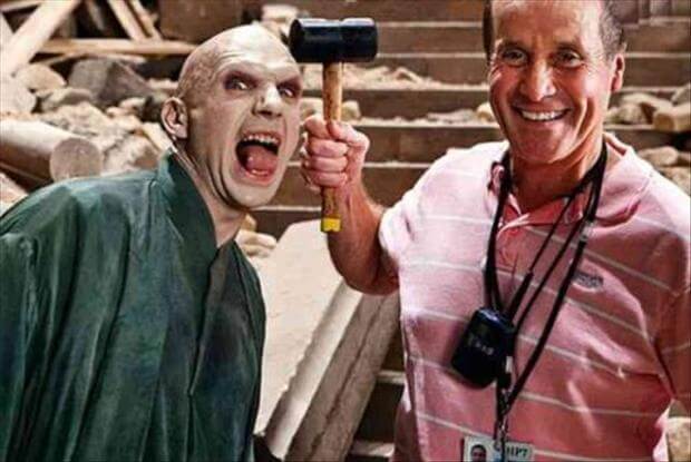 Behind the scenes of Harry Potter
