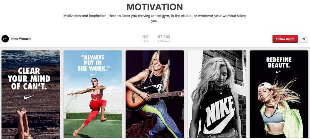 Nike gets CLV marketing right with their social media efforts.