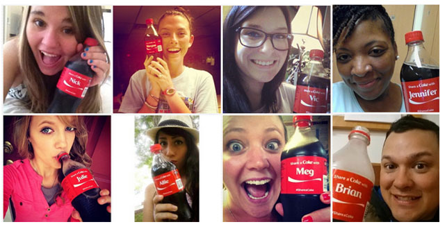 ecommerce conversion rate cocacola names