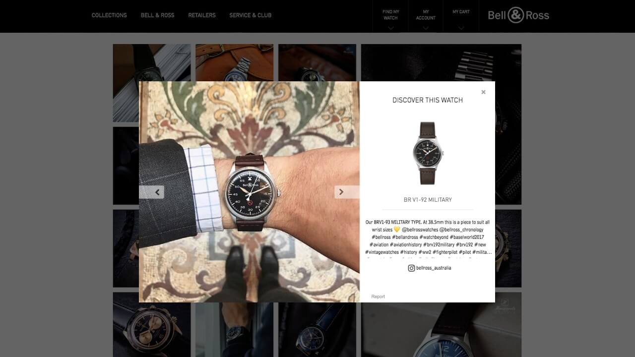 Watch brand, Bell & Ross, partners with Flowbox to create a more compelling online shopping journey