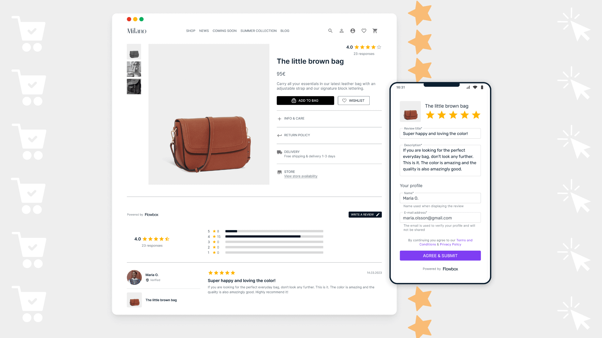 The Power of Product Reviews and Ratings on eCommerce Sites