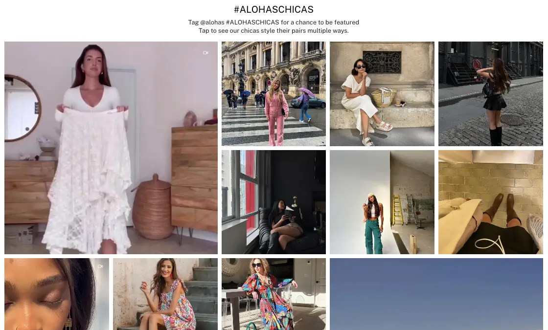 User Generated Content: Ejemplos de Galerías UGC inspiradoras