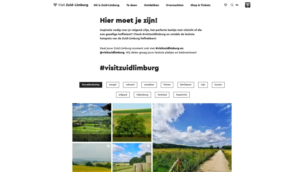 Zuid Limburg  UGC inspiration page Flowbox