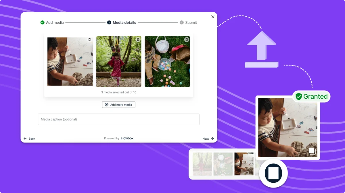 Media Uploader Feature: Collect content directly from customers