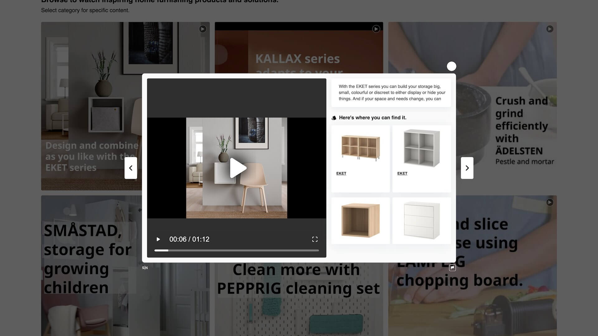 Ikea-shoppable-content-example-video-product-linking