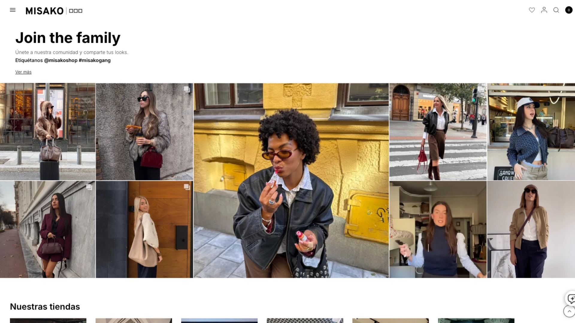 MISAKO's homepage UGC gallery