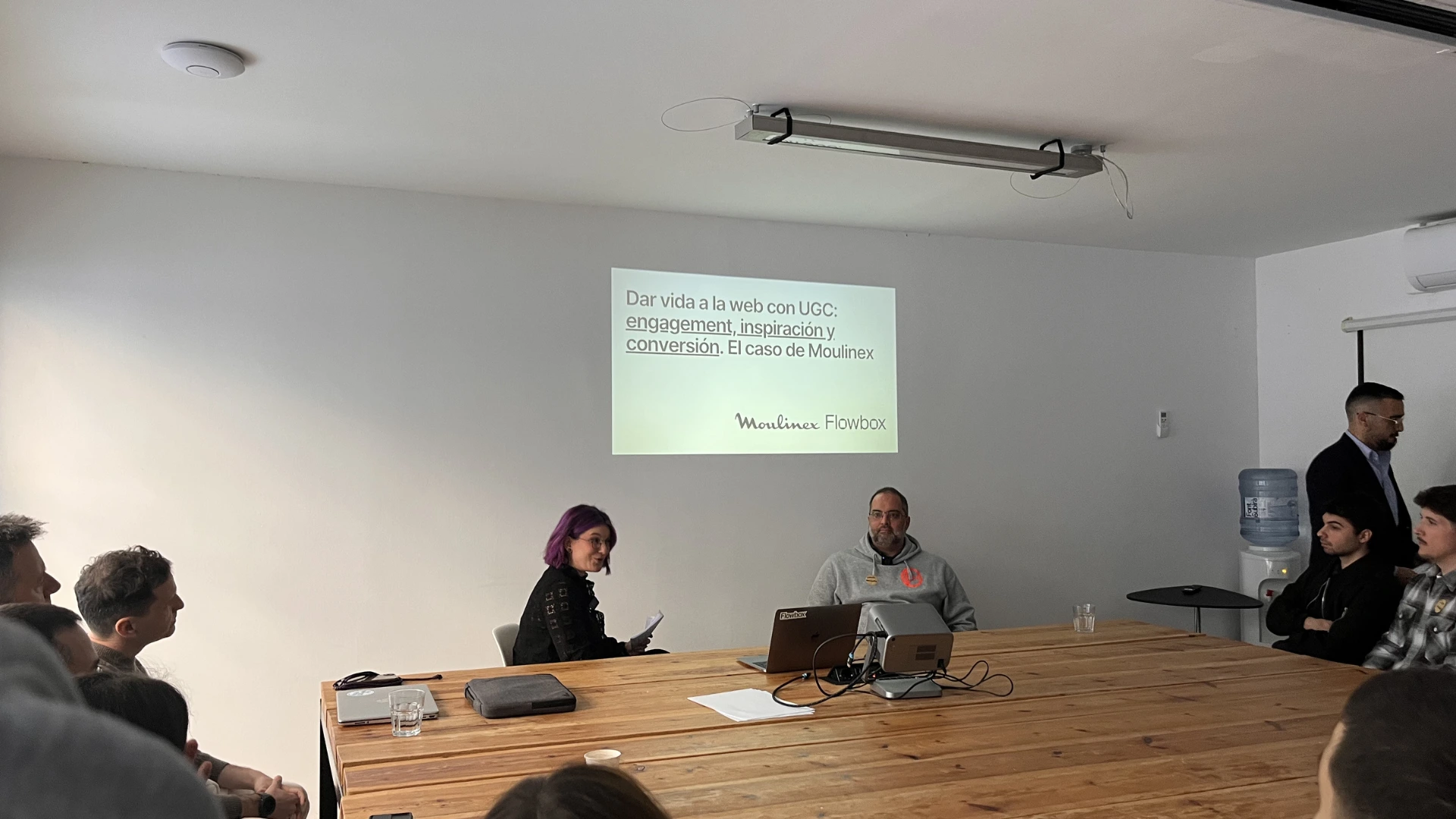 Flowbox's live case study panel with Moulinex